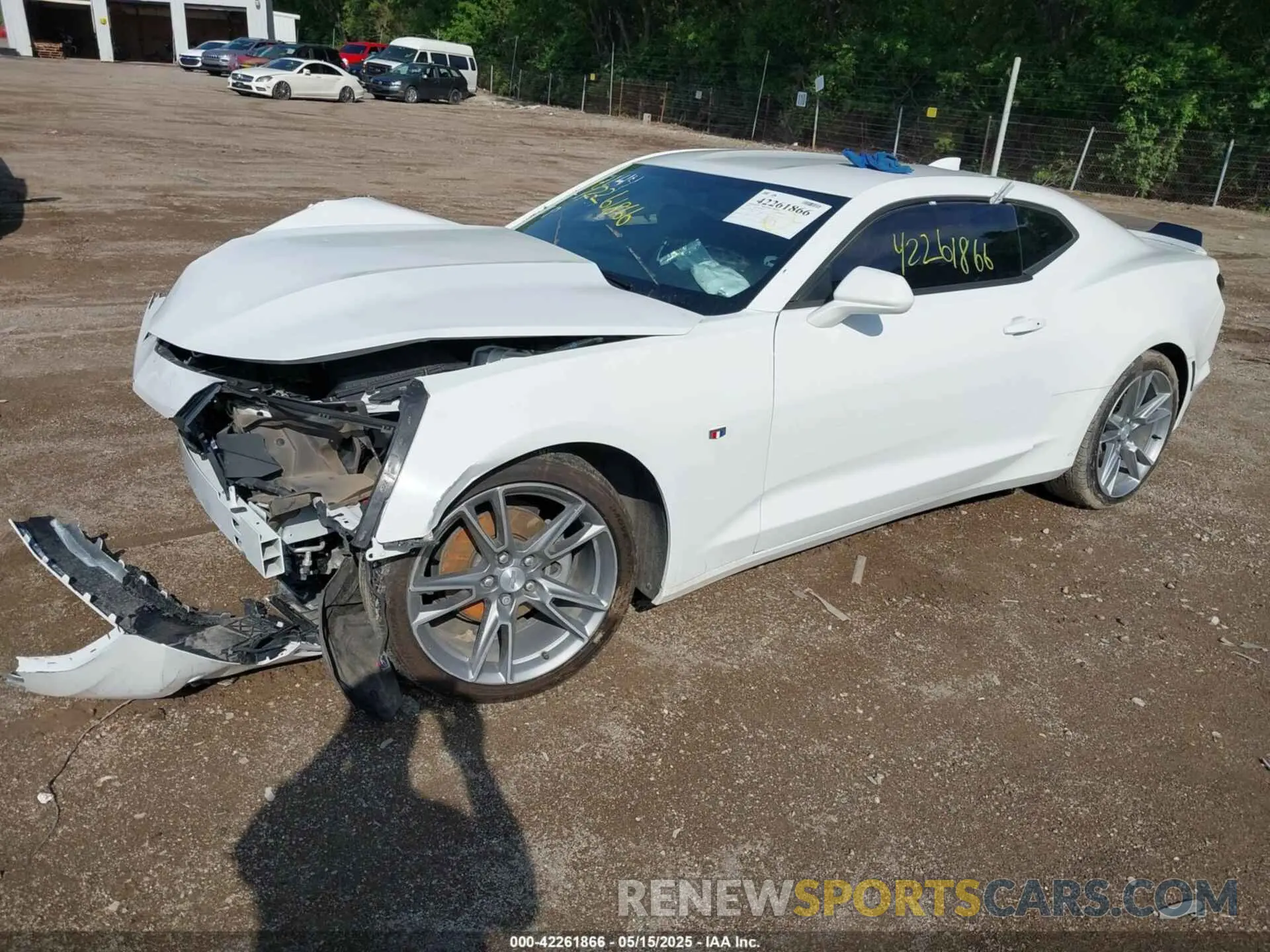 2 Photograph of a damaged car 1G1FD1RS1K0156116 CHEVROLET CAMARO 2019