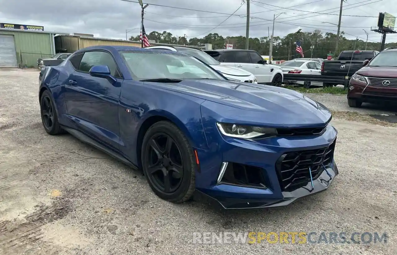 1 Photograph of a damaged car 1G1FD1RS4K0156093 CHEVROLET CAMARO 2019