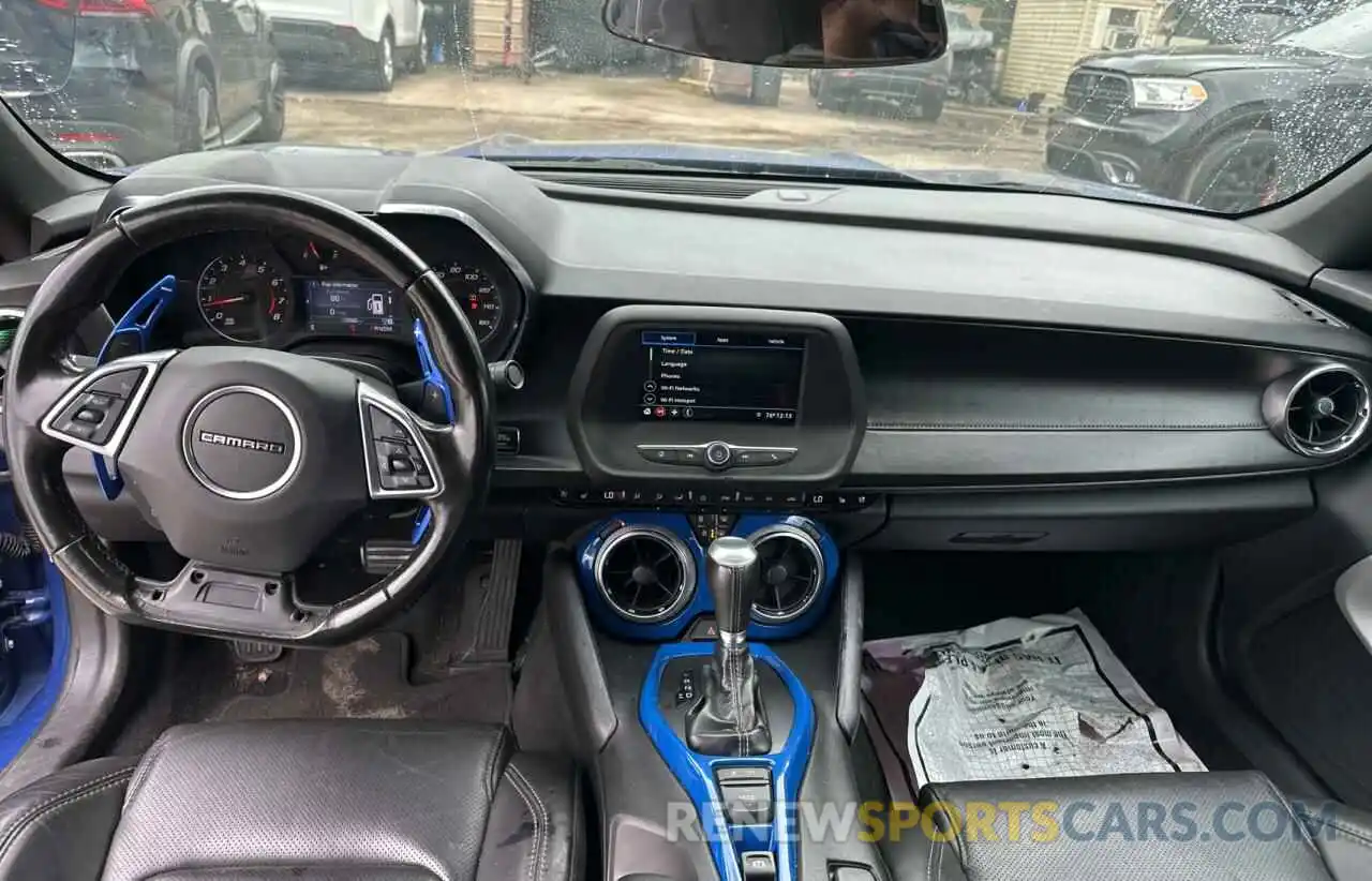 9 Photograph of a damaged car 1G1FD1RS4K0156093 CHEVROLET CAMARO 2019