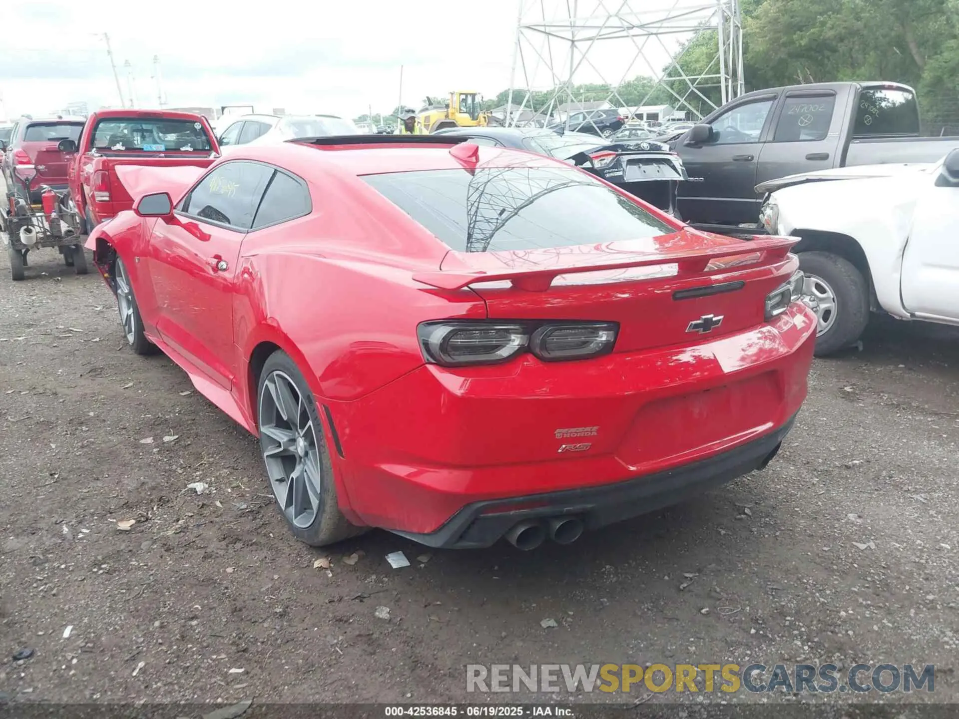 3 Photograph of a damaged car 1G1FD1RS6K0112970 CHEVROLET CAMARO 2019