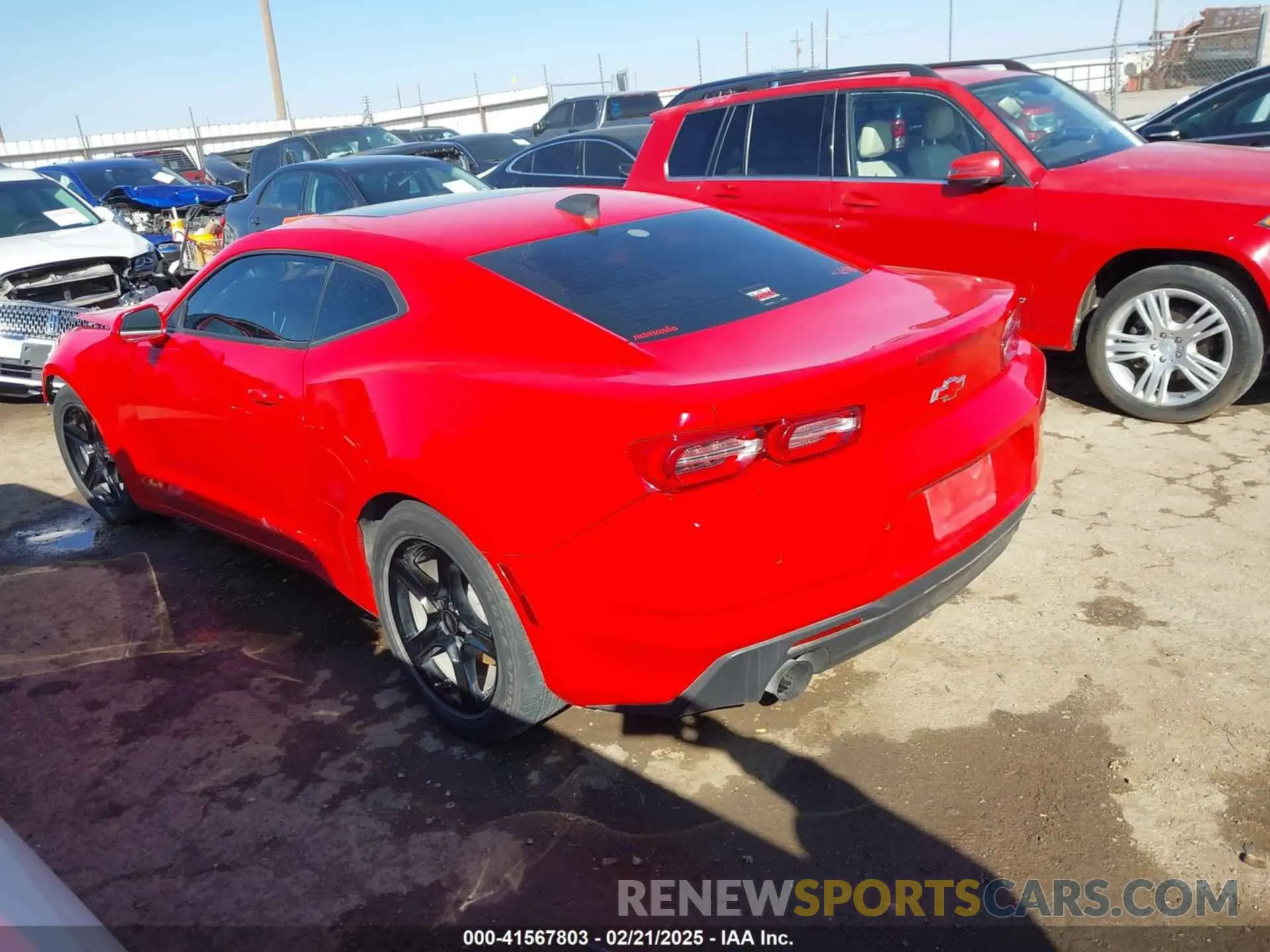 3 Photograph of a damaged car 1G1FD1RS7K0106580 CHEVROLET CAMARO 2019