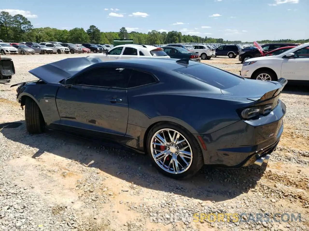 2 Photograph of a damaged car 1G1FD1RS9K0111621 CHEVROLET CAMARO 2019