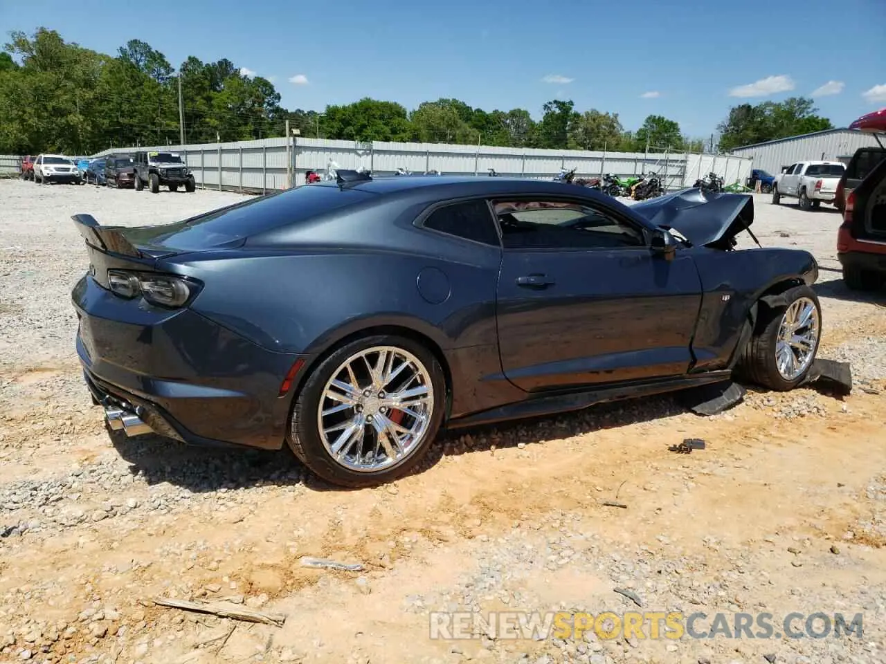 3 Photograph of a damaged car 1G1FD1RS9K0111621 CHEVROLET CAMARO 2019