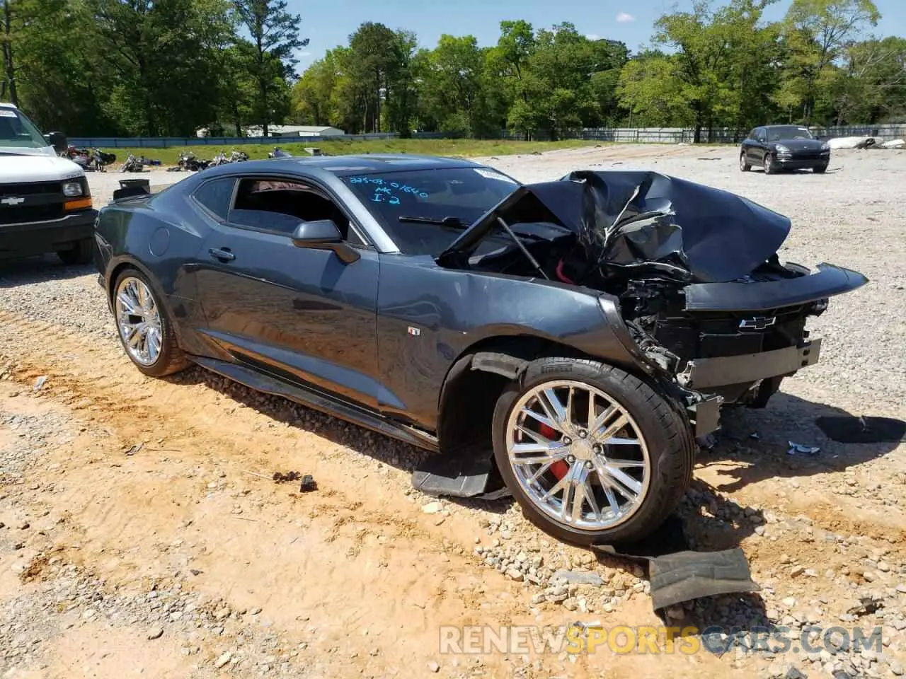 4 Photograph of a damaged car 1G1FD1RS9K0111621 CHEVROLET CAMARO 2019