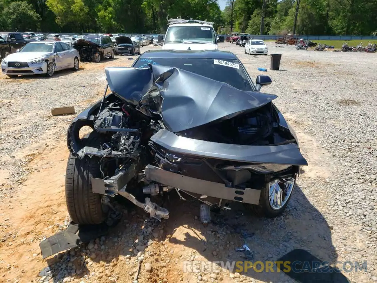 5 Photograph of a damaged car 1G1FD1RS9K0111621 CHEVROLET CAMARO 2019