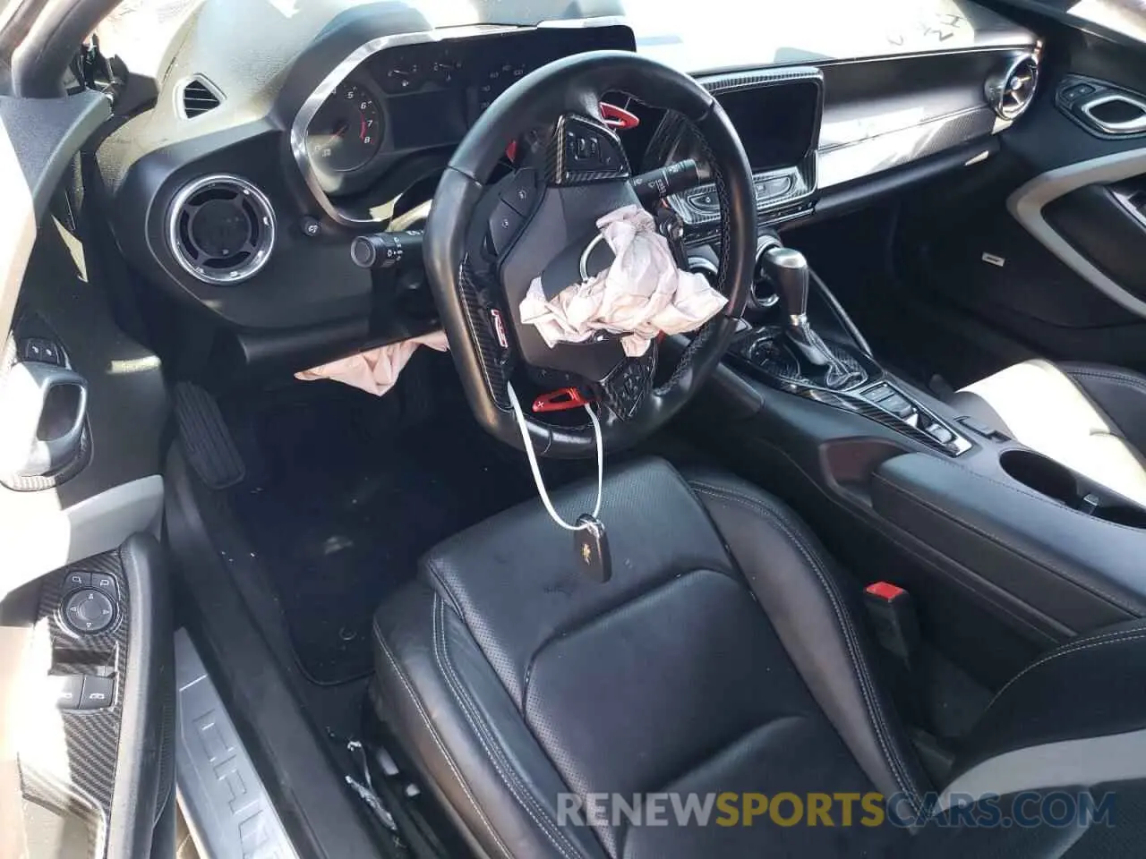 8 Photograph of a damaged car 1G1FD1RS9K0111621 CHEVROLET CAMARO 2019