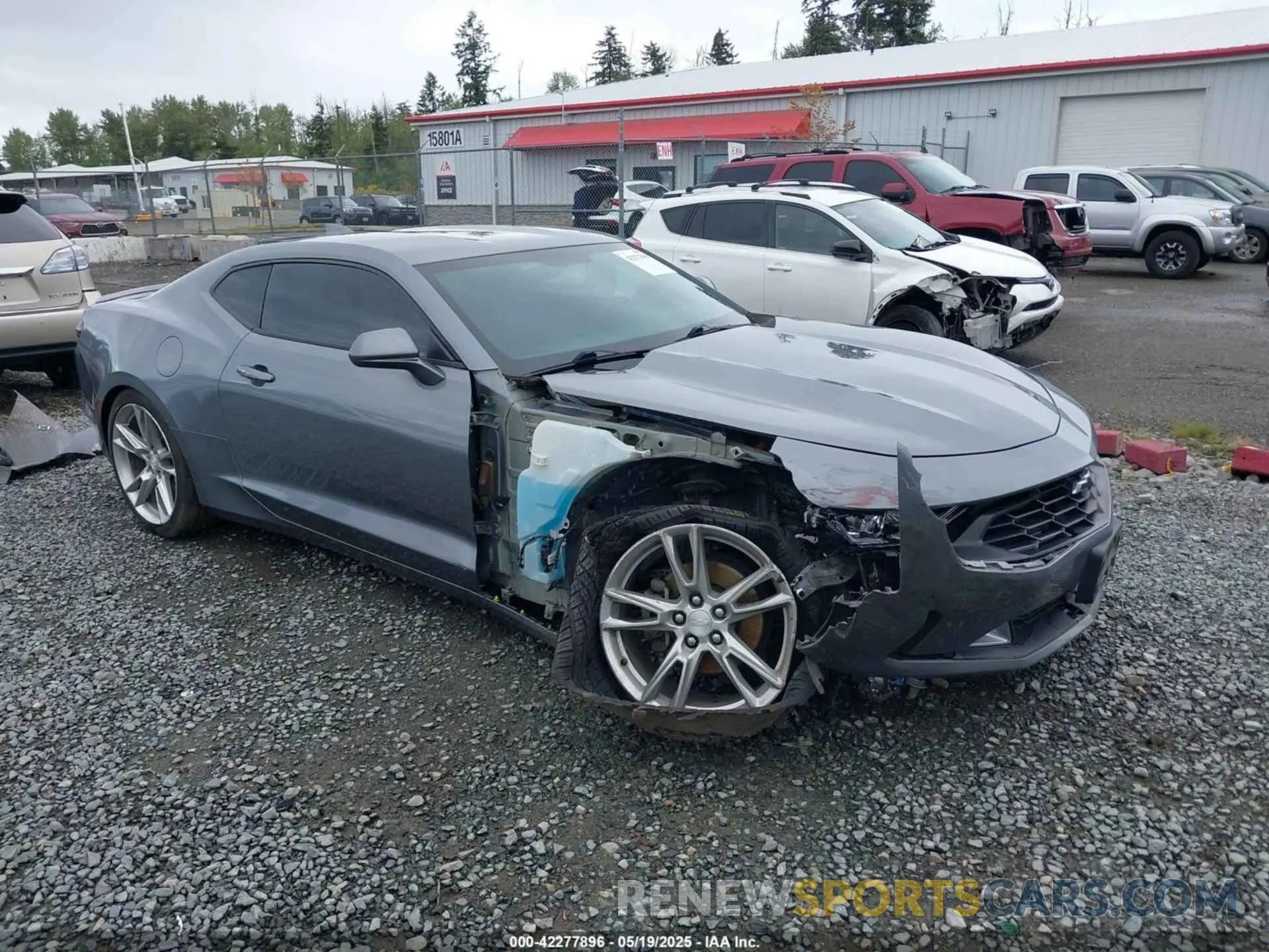 1 Photograph of a damaged car 1G1FD1RS9K0144568 CHEVROLET CAMARO 2019