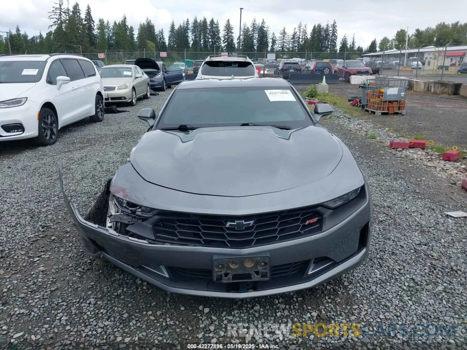 12 Photograph of a damaged car 1G1FD1RS9K0144568 CHEVROLET CAMARO 2019