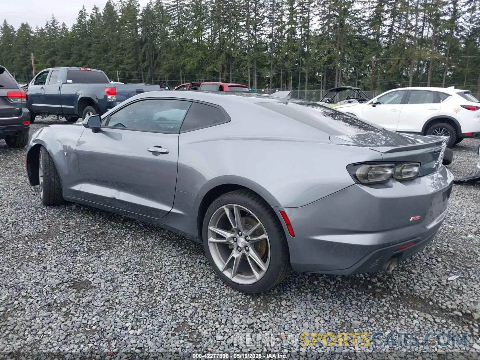 3 Photograph of a damaged car 1G1FD1RS9K0144568 CHEVROLET CAMARO 2019