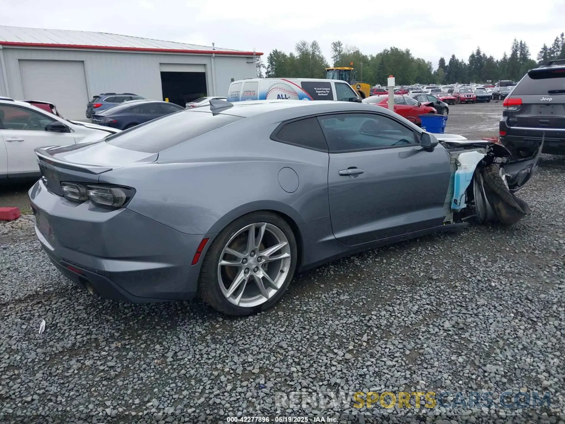 4 Photograph of a damaged car 1G1FD1RS9K0144568 CHEVROLET CAMARO 2019