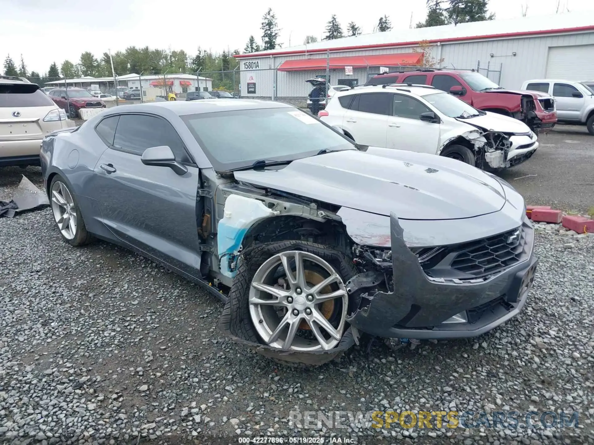 6 Photograph of a damaged car 1G1FD1RS9K0144568 CHEVROLET CAMARO 2019