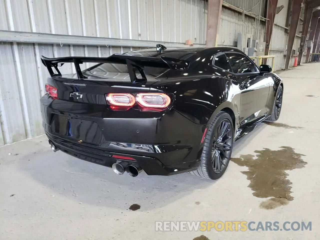 3 Photograph of a damaged car 1G1FE1R71K0103425 CHEVROLET CAMARO 2019