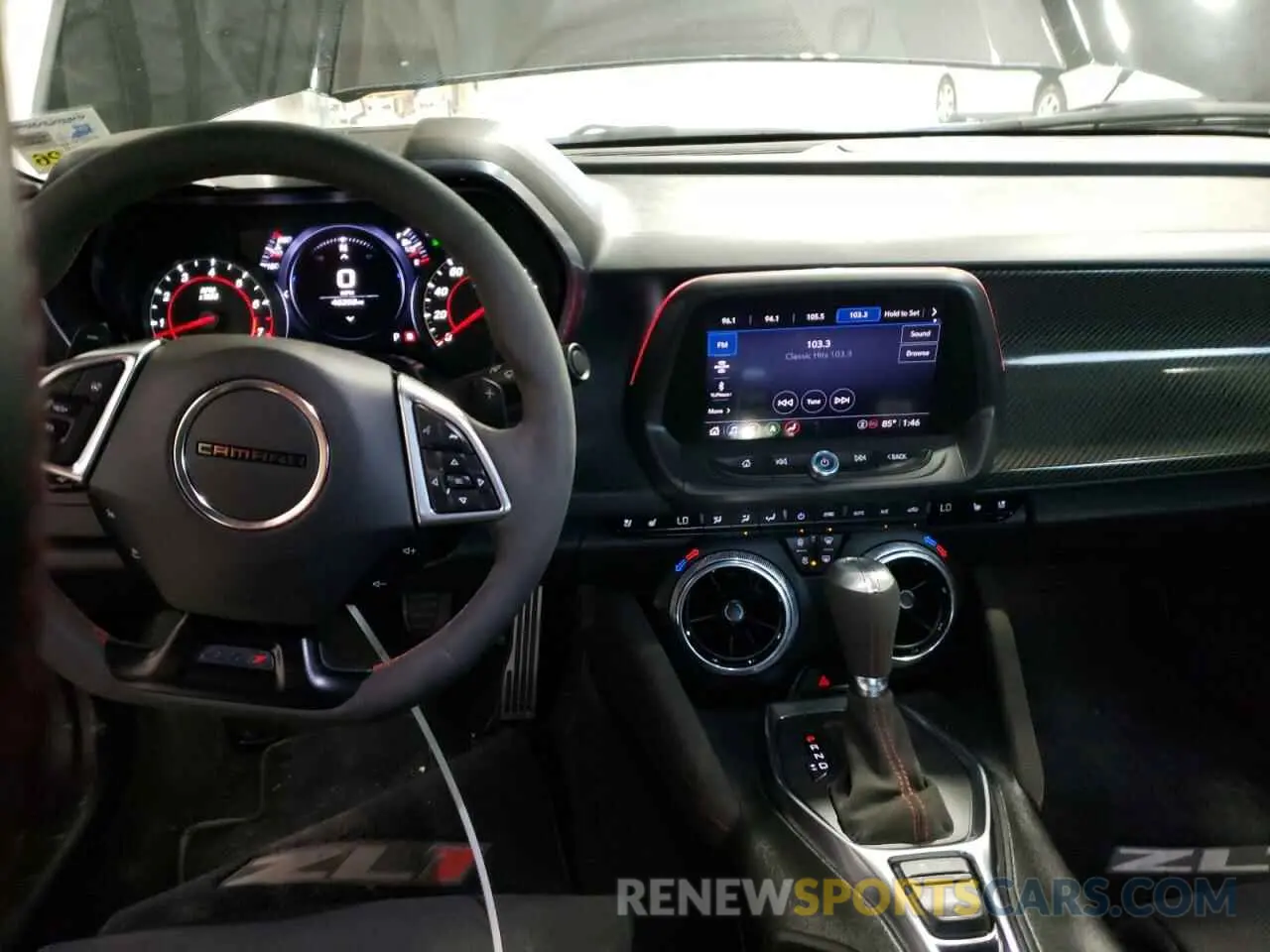 8 Photograph of a damaged car 1G1FE1R71K0103425 CHEVROLET CAMARO 2019