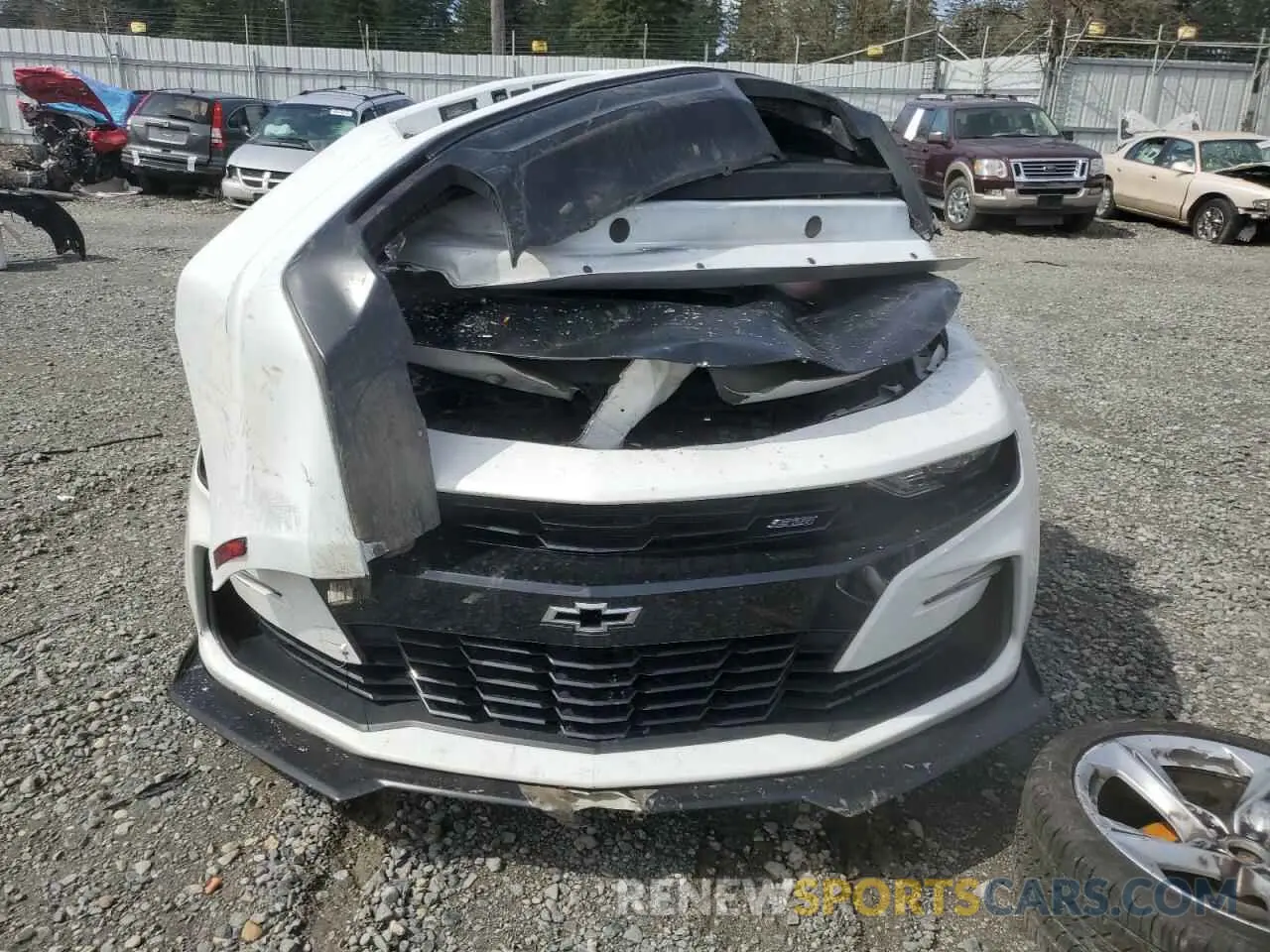 5 Photograph of a damaged car 1G1FE1R72K0121190 CHEVROLET CAMARO 2019