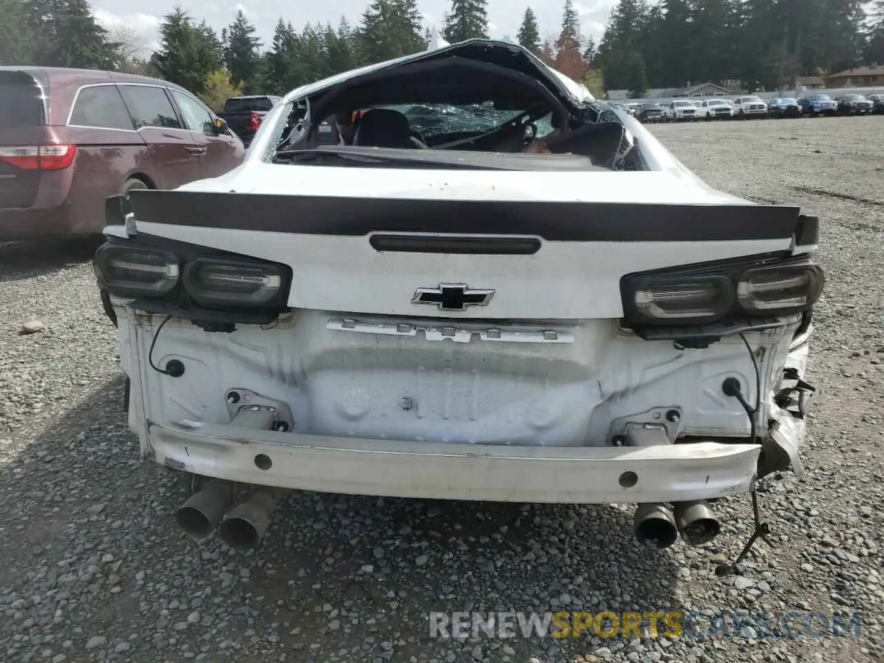 6 Photograph of a damaged car 1G1FE1R72K0121190 CHEVROLET CAMARO 2019