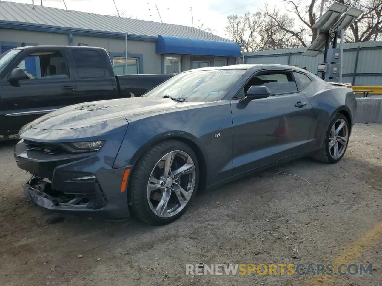 1 Photograph of a damaged car 1G1FE1R73K0112188 CHEVROLET CAMARO 2019