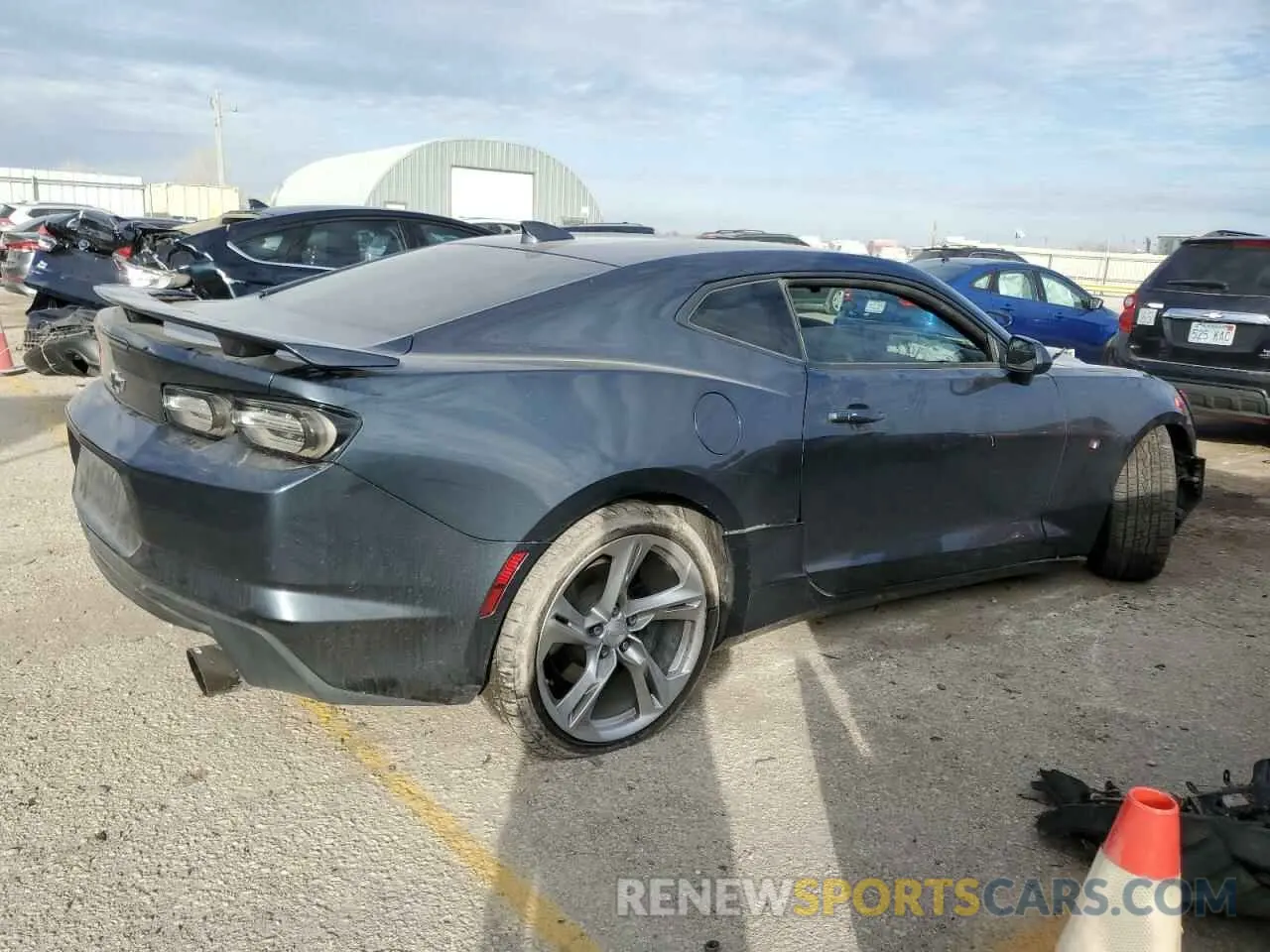 3 Photograph of a damaged car 1G1FE1R73K0112188 CHEVROLET CAMARO 2019