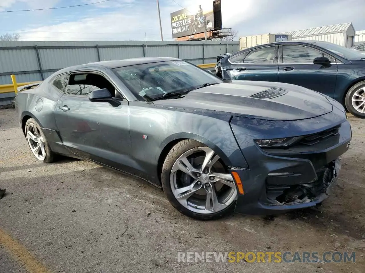 4 Photograph of a damaged car 1G1FE1R73K0112188 CHEVROLET CAMARO 2019