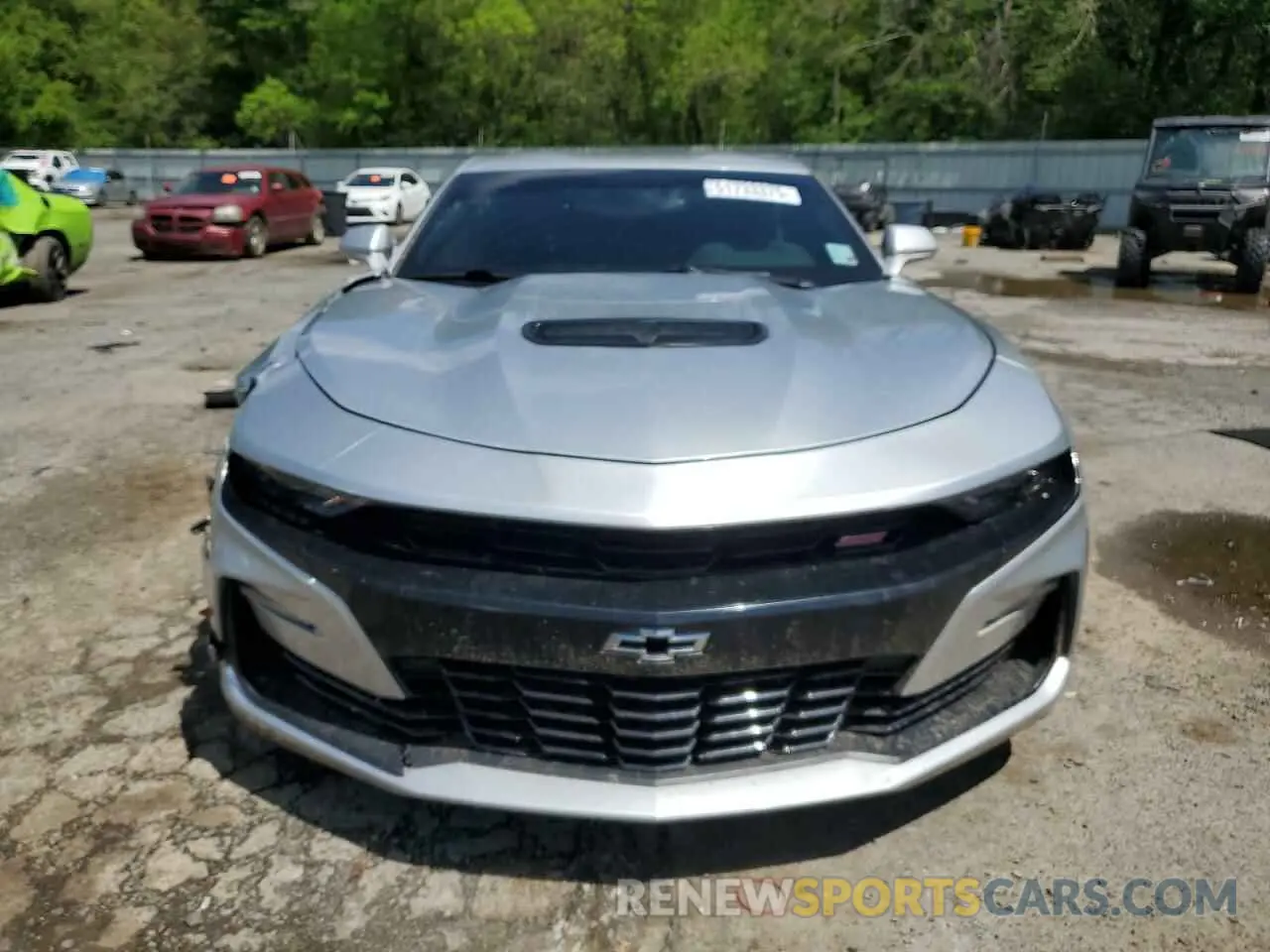 5 Photograph of a damaged car 1G1FE1R73K0154988 CHEVROLET CAMARO 2019