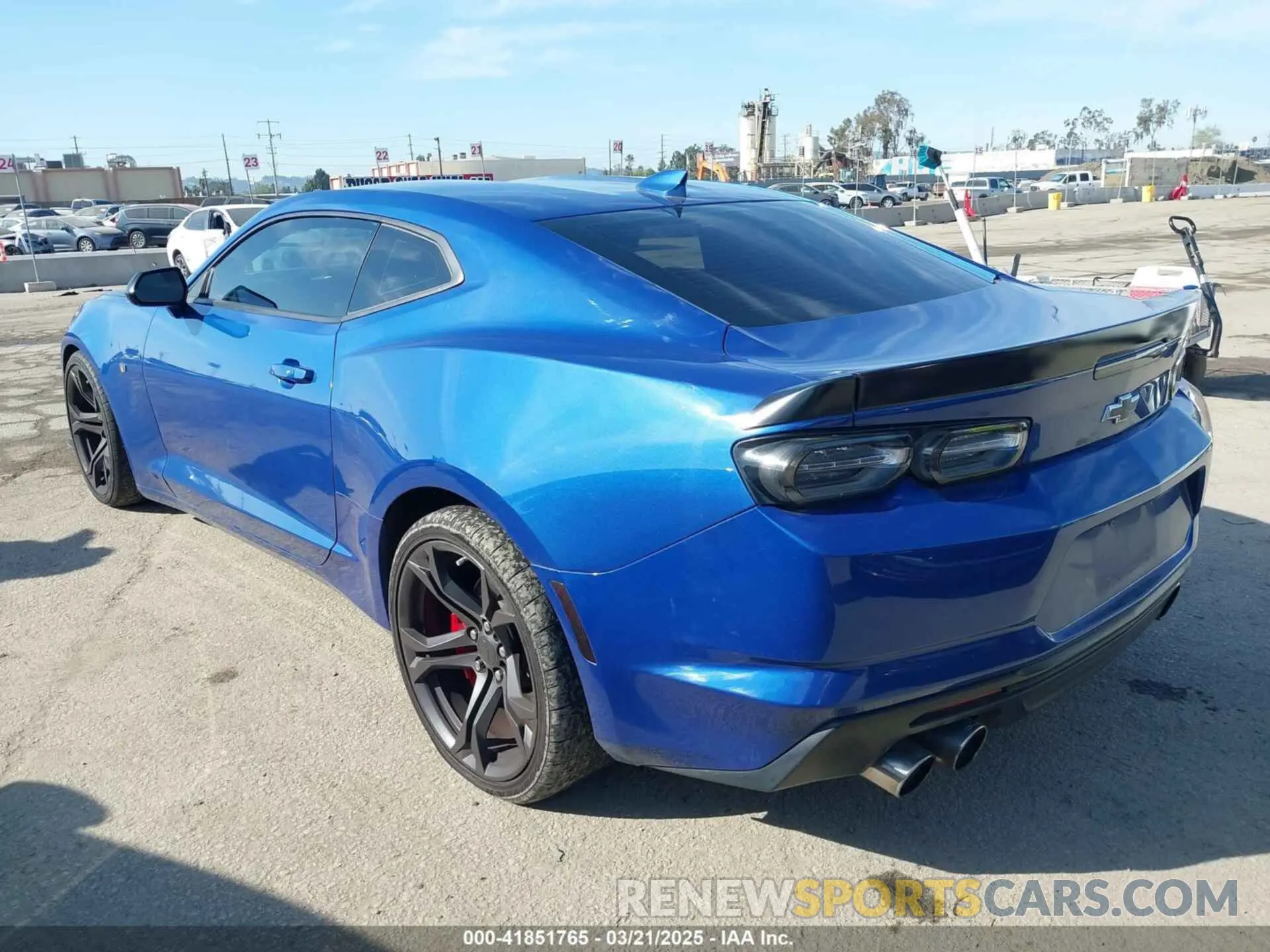 3 Photograph of a damaged car 1G1FE1R74K0156829 CHEVROLET CAMARO 2019