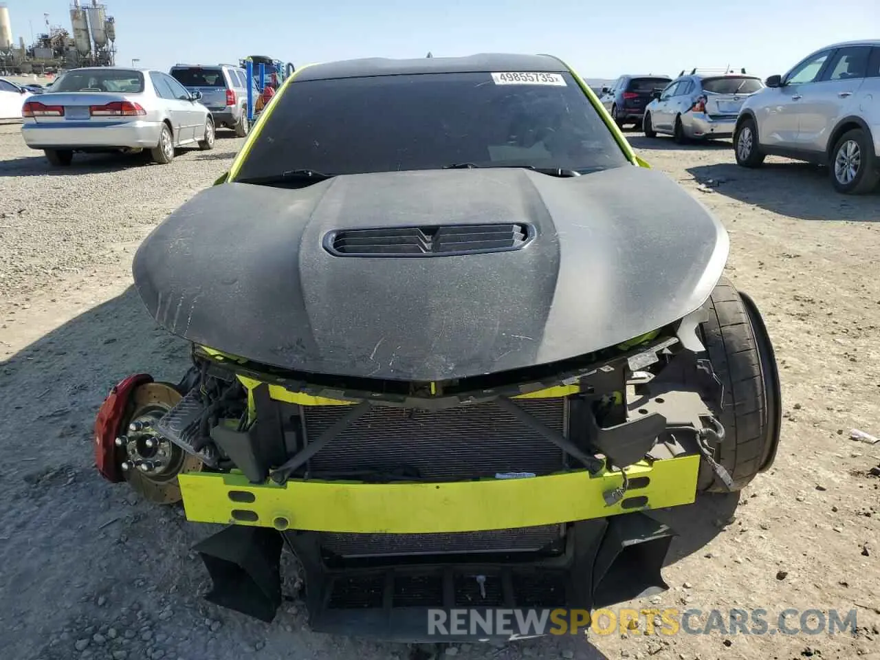 5 Photograph of a damaged car 1G1FE1R76K0142219 CHEVROLET CAMARO 2019