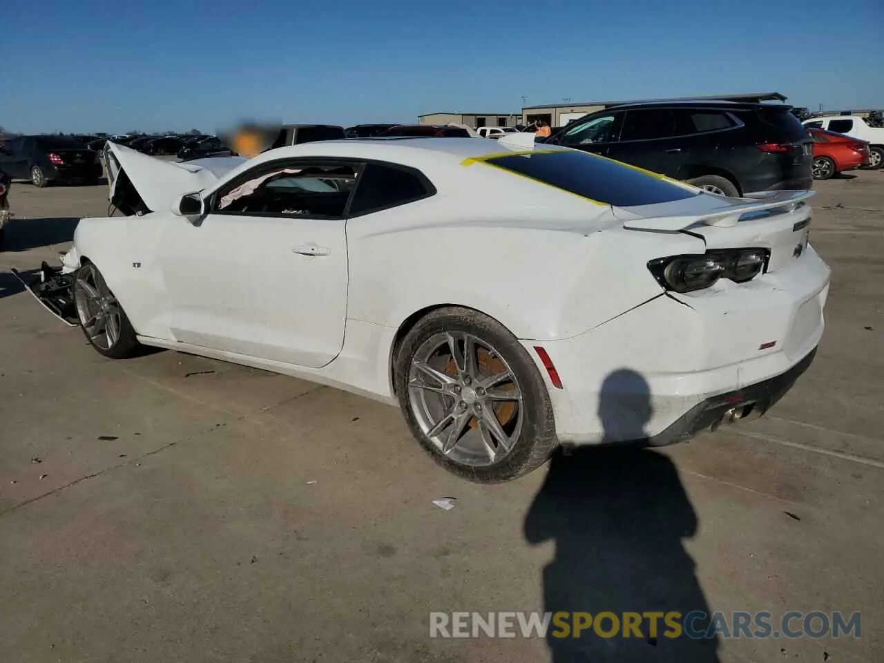 2 Photograph of a damaged car 1G1FF1R70K0153911 CHEVROLET CAMARO 2019