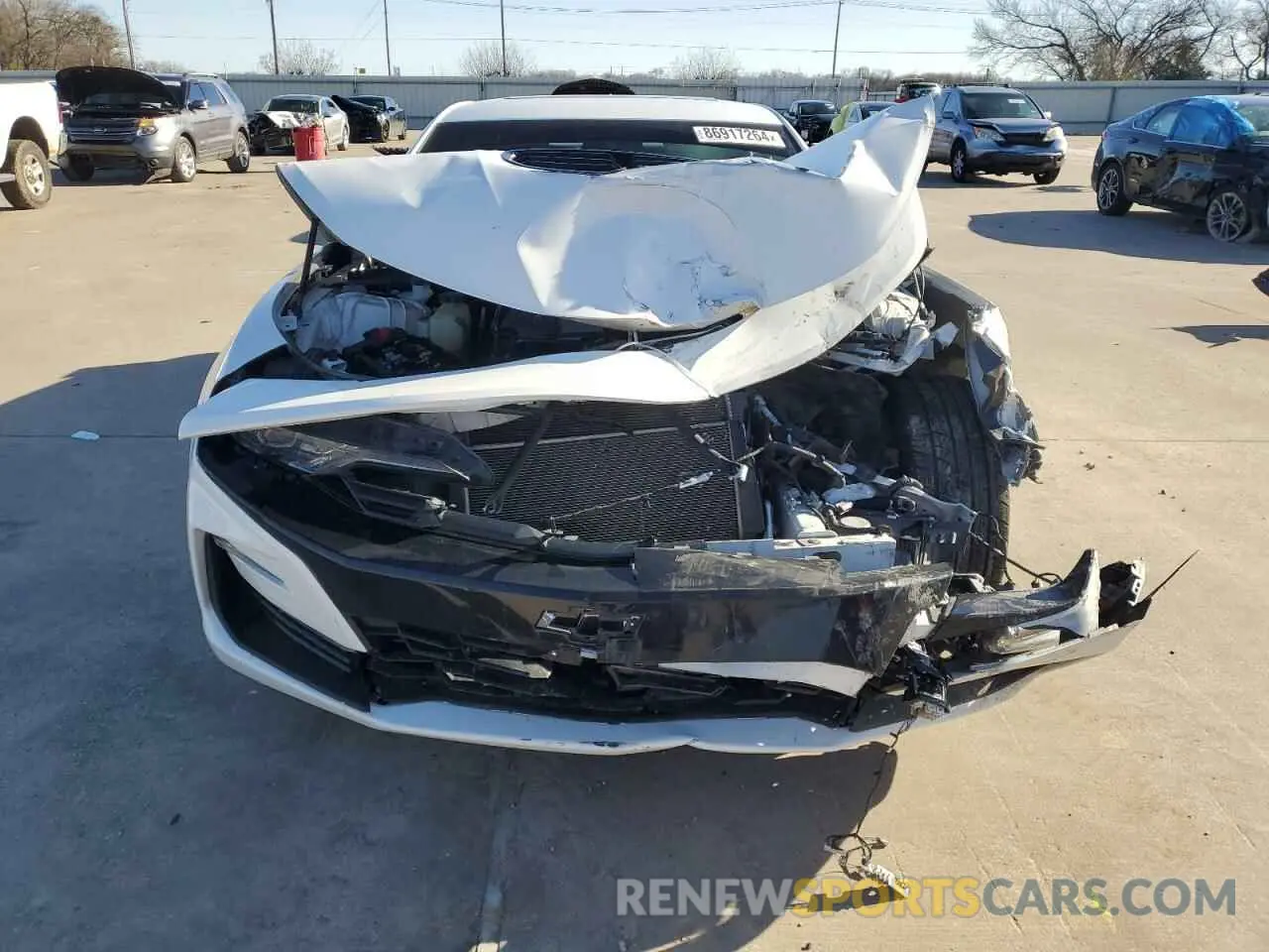 5 Photograph of a damaged car 1G1FF1R70K0153911 CHEVROLET CAMARO 2019