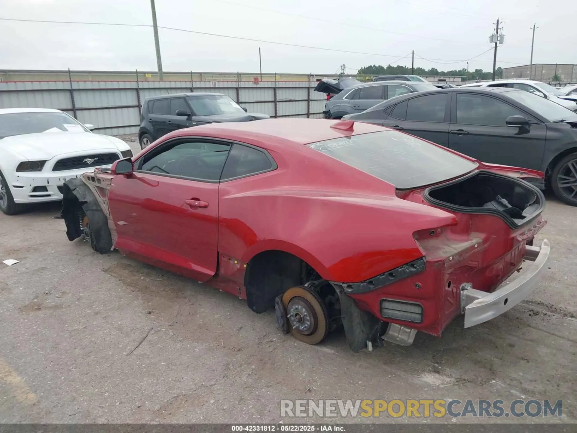 3 Photograph of a damaged car 1G1FF1R70K0154850 CHEVROLET CAMARO 2019