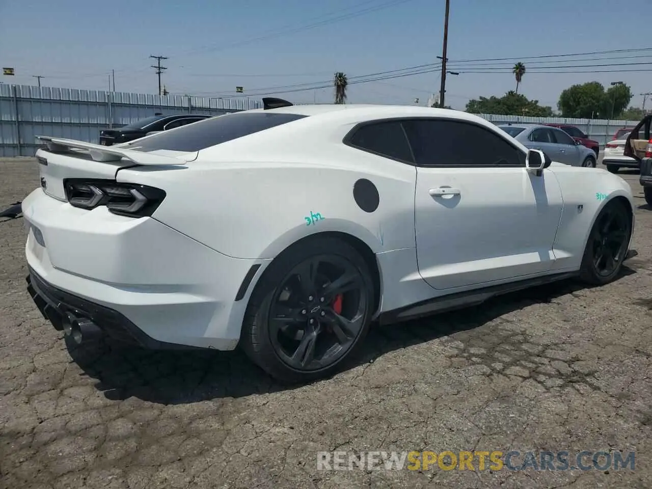 3 Photograph of a damaged car 1G1FF1R73K0148704 CHEVROLET CAMARO 2019