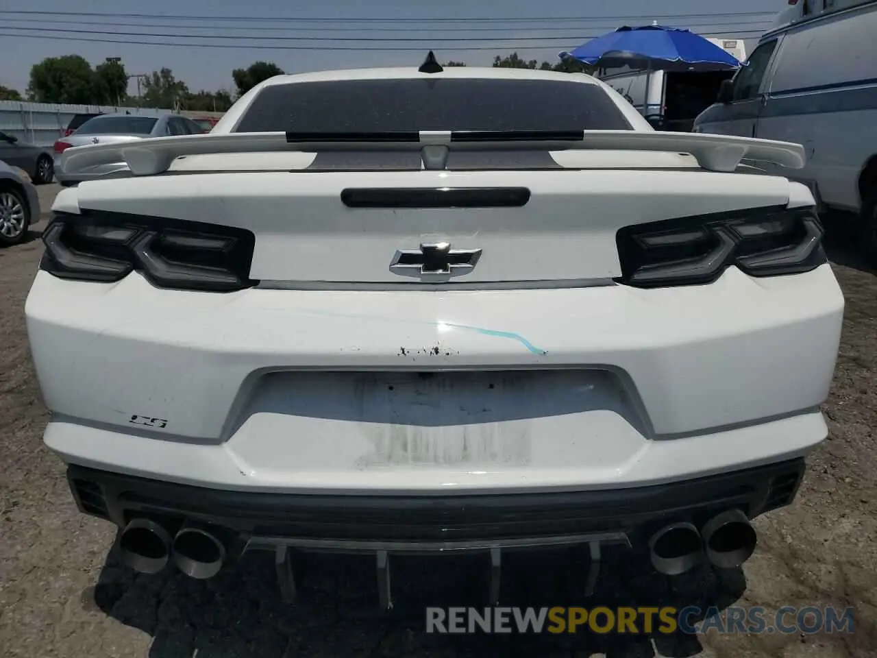 6 Photograph of a damaged car 1G1FF1R73K0148704 CHEVROLET CAMARO 2019