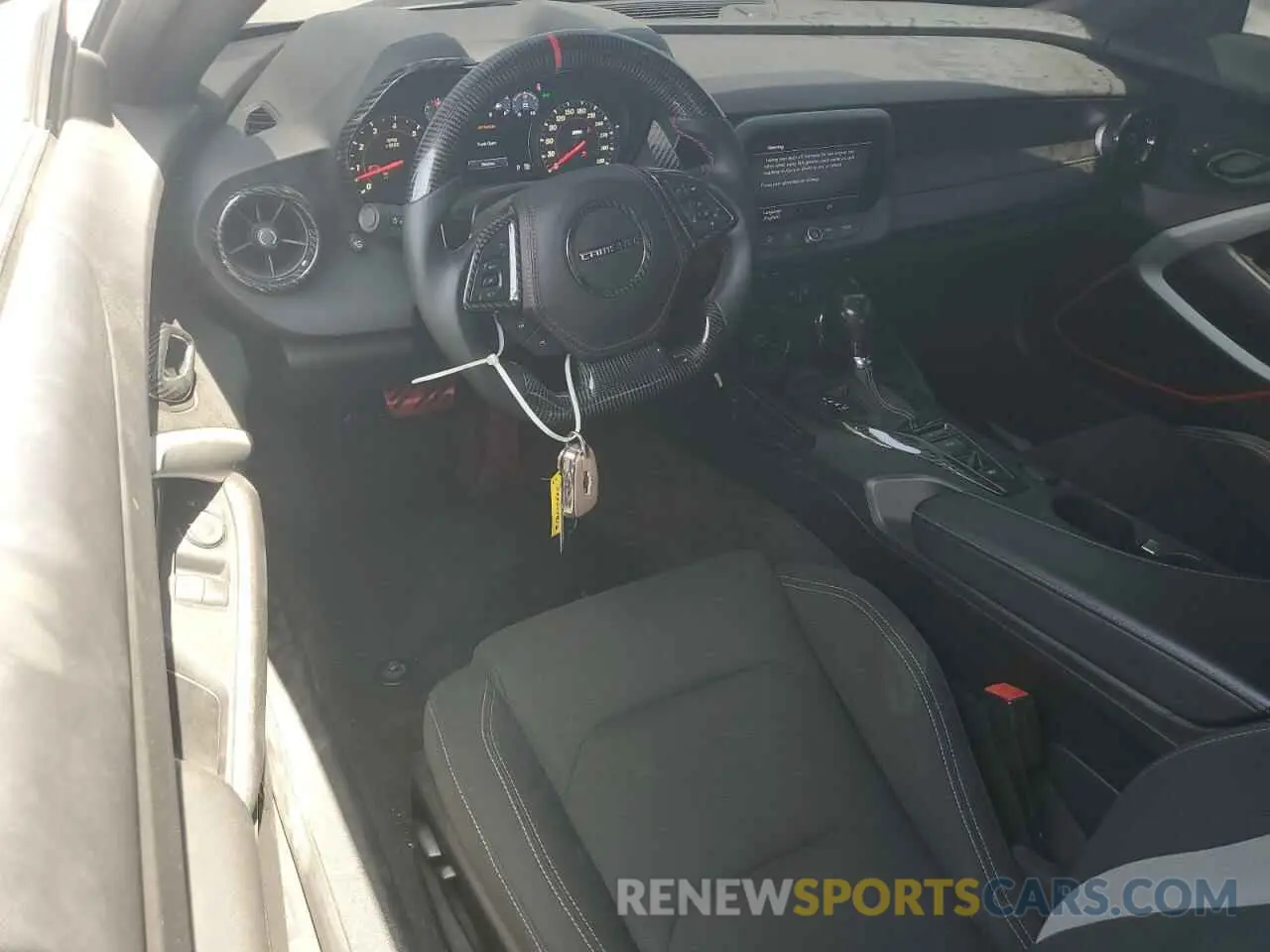 8 Photograph of a damaged car 1G1FF1R73K0148704 CHEVROLET CAMARO 2019