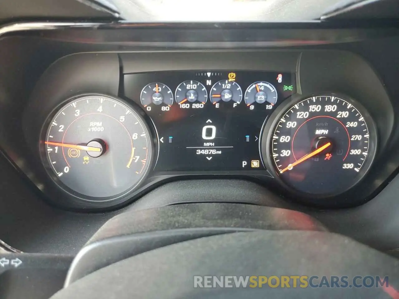 9 Photograph of a damaged car 1G1FF1R73K0148704 CHEVROLET CAMARO 2019