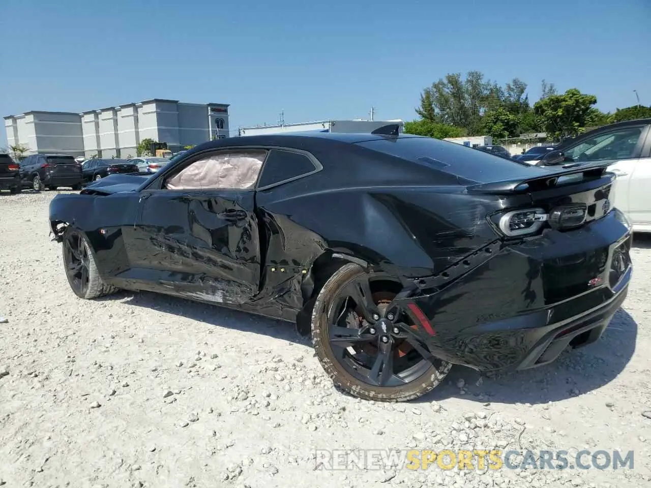 2 Photograph of a damaged car 1G1FF1R75K0148171 CHEVROLET CAMARO 2019