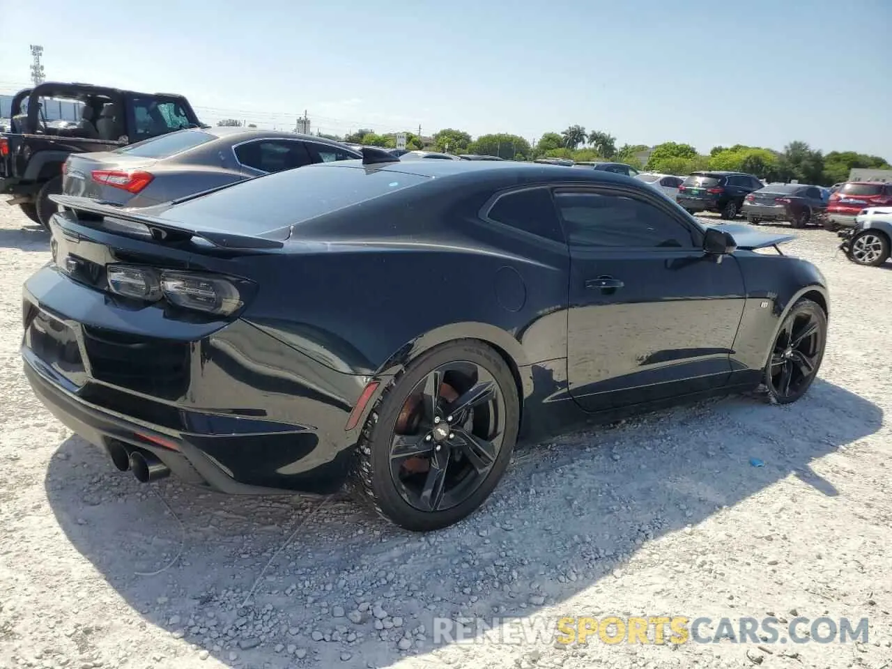 3 Photograph of a damaged car 1G1FF1R75K0148171 CHEVROLET CAMARO 2019