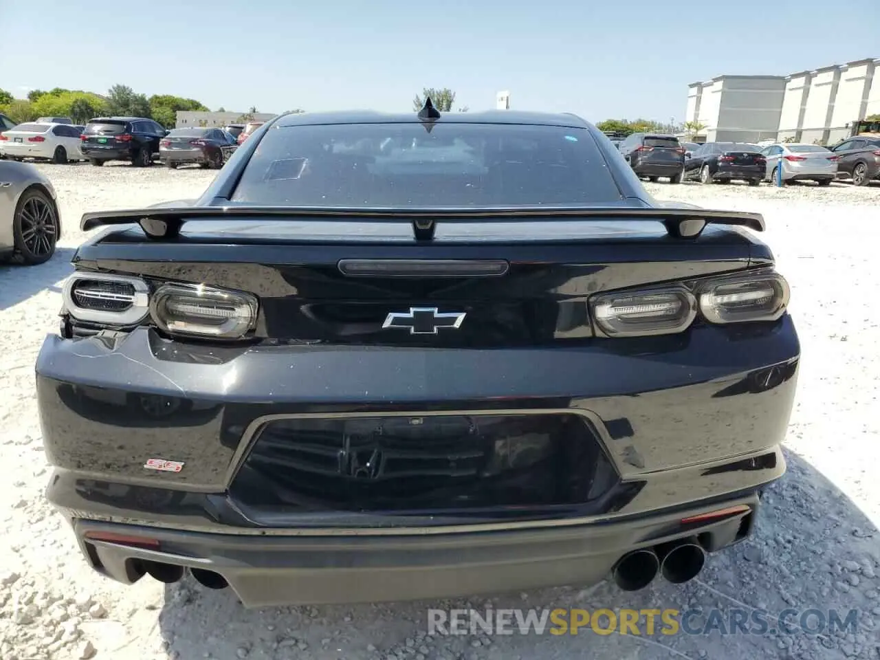 6 Photograph of a damaged car 1G1FF1R75K0148171 CHEVROLET CAMARO 2019