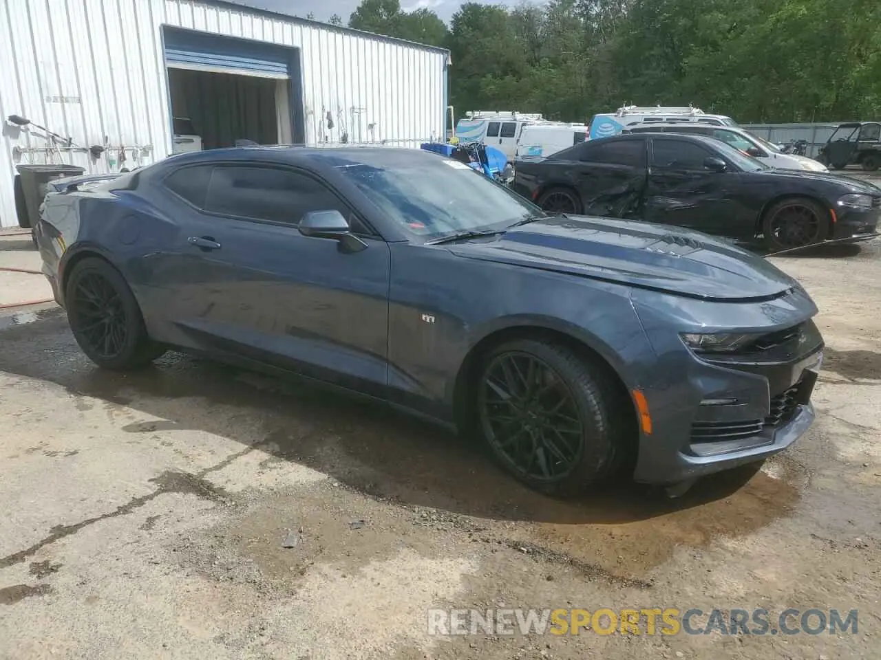 4 Photograph of a damaged car 1G1FF1R75K0153824 CHEVROLET CAMARO 2019
