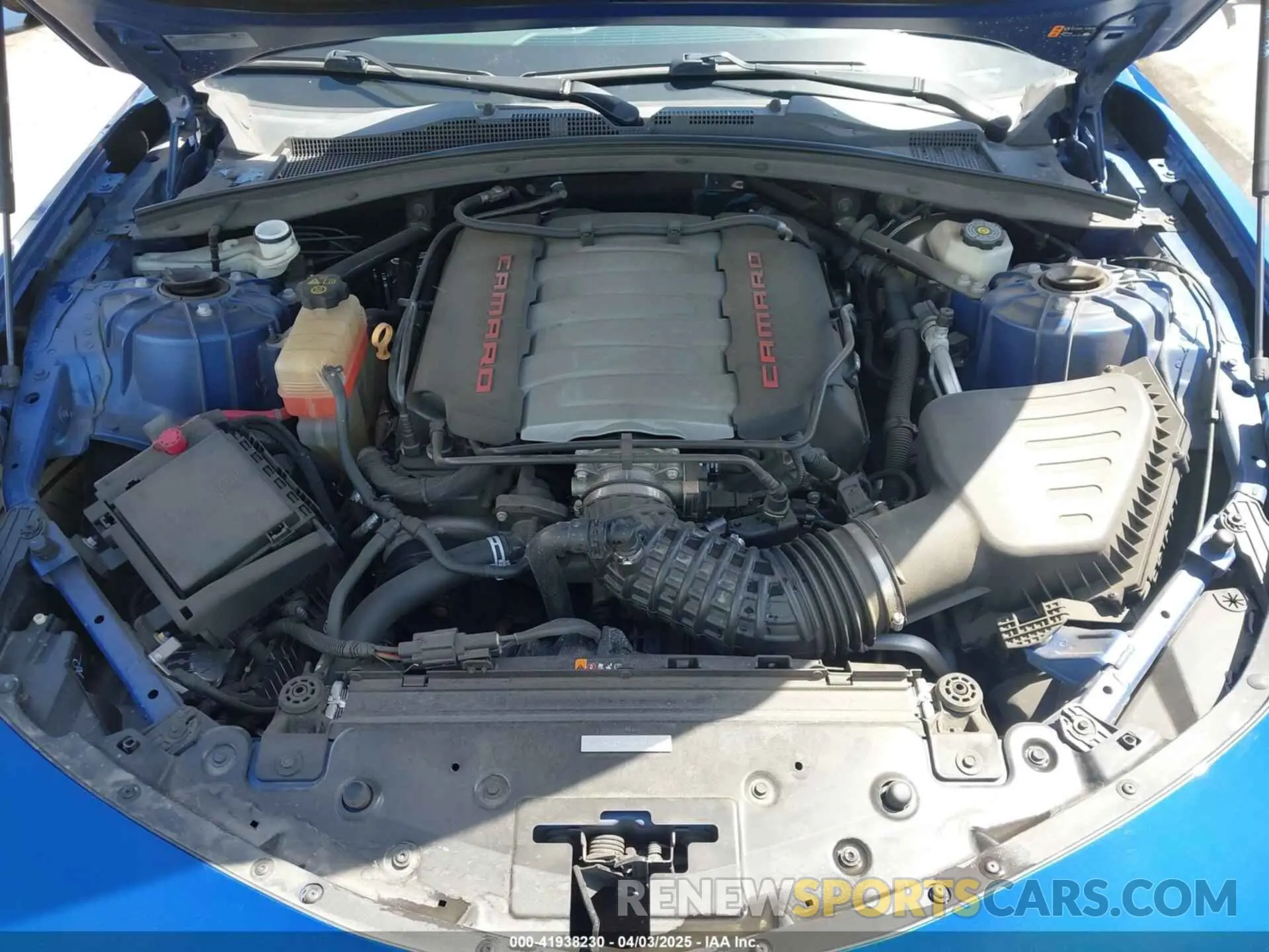 10 Photograph of a damaged car 1G1FF1R76K0153718 CHEVROLET CAMARO 2019