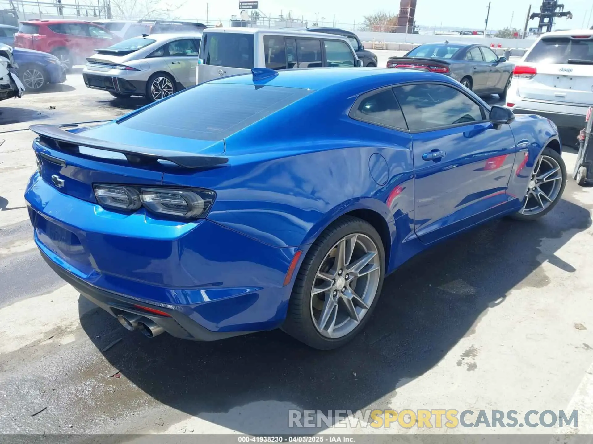 4 Photograph of a damaged car 1G1FF1R76K0153718 CHEVROLET CAMARO 2019