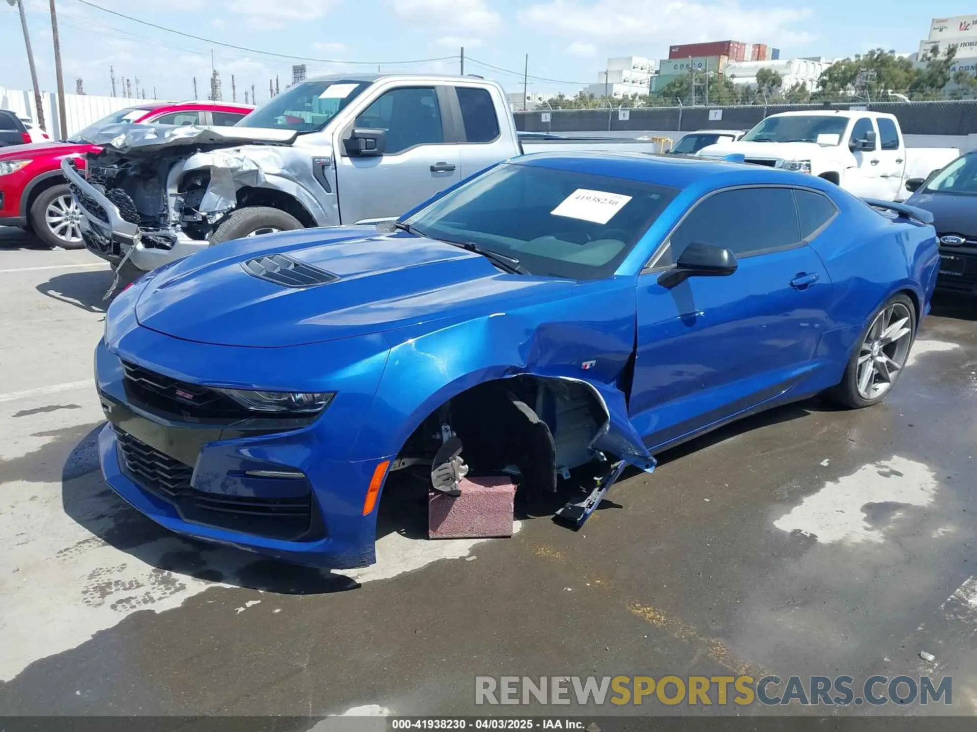 6 Photograph of a damaged car 1G1FF1R76K0153718 CHEVROLET CAMARO 2019
