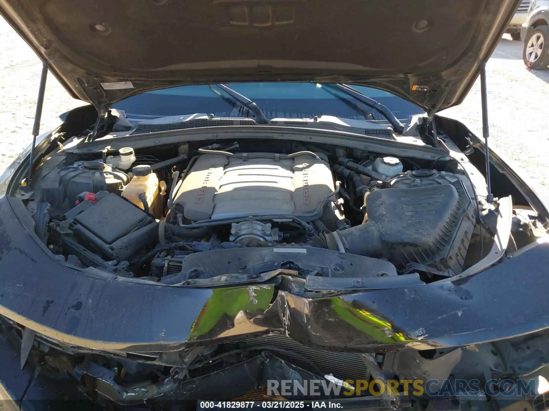 10 Photograph of a damaged car 1G1FF1R78K0154918 CHEVROLET CAMARO 2019
