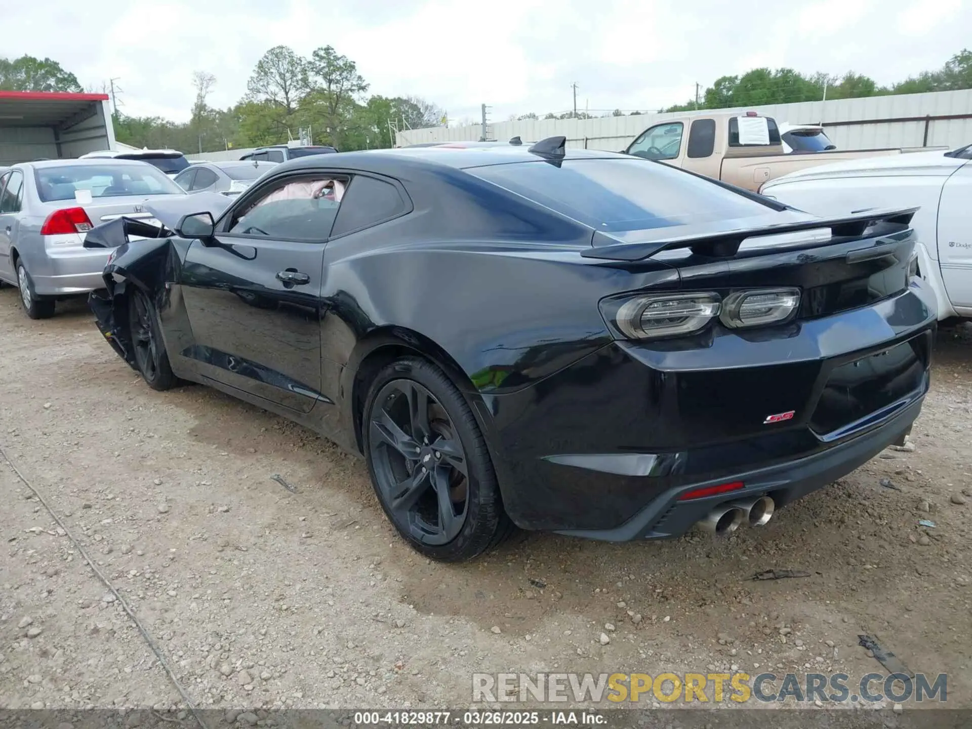 3 Photograph of a damaged car 1G1FF1R78K0154918 CHEVROLET CAMARO 2019