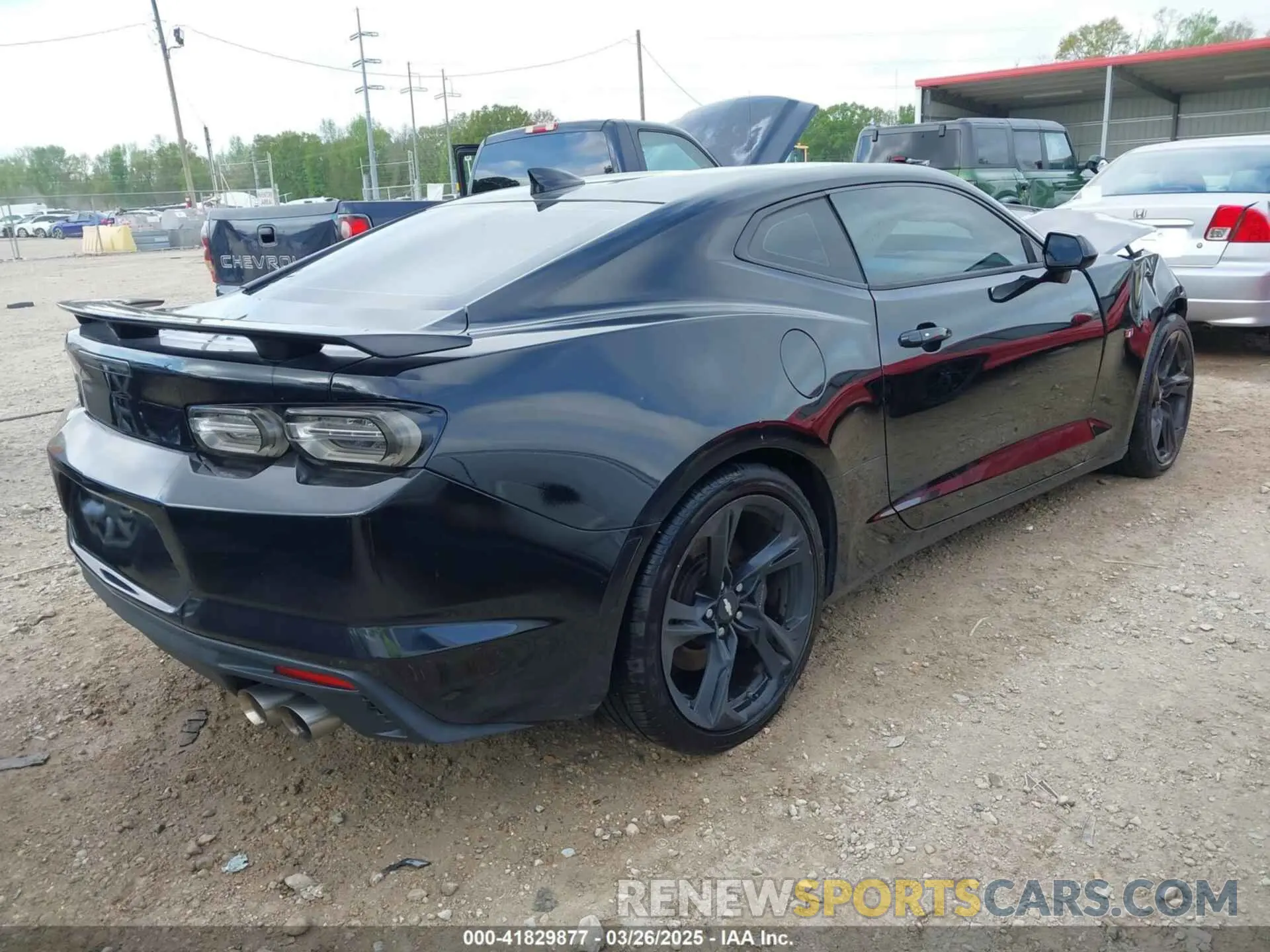 4 Photograph of a damaged car 1G1FF1R78K0154918 CHEVROLET CAMARO 2019
