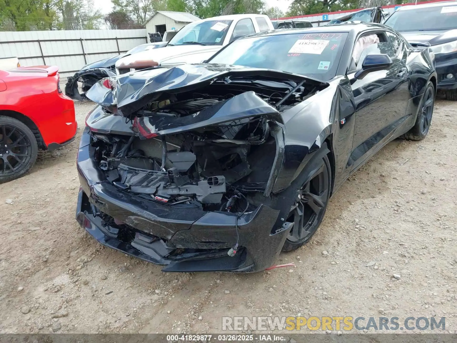 6 Photograph of a damaged car 1G1FF1R78K0154918 CHEVROLET CAMARO 2019