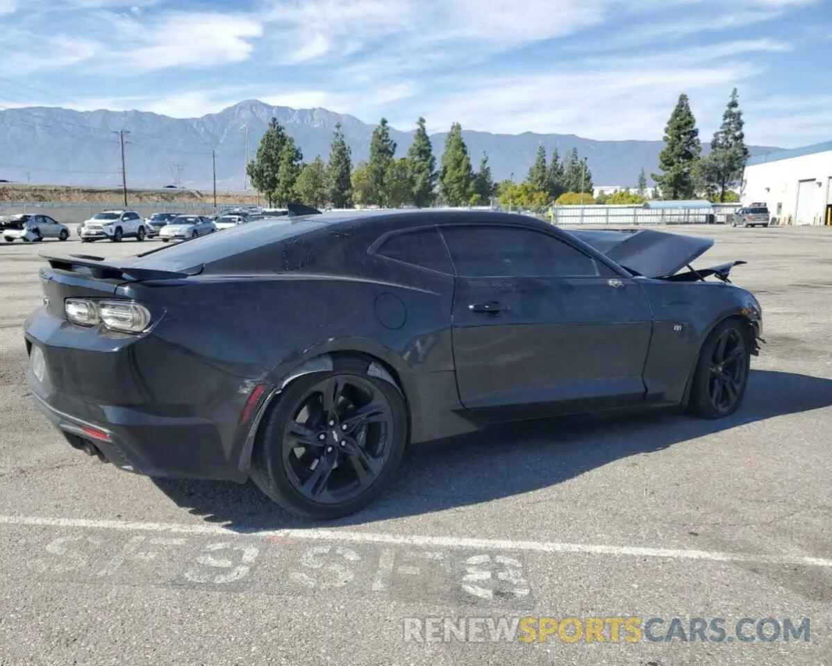 3 Photograph of a damaged car 1G1FF1R79K0138002 CHEVROLET CAMARO 2019