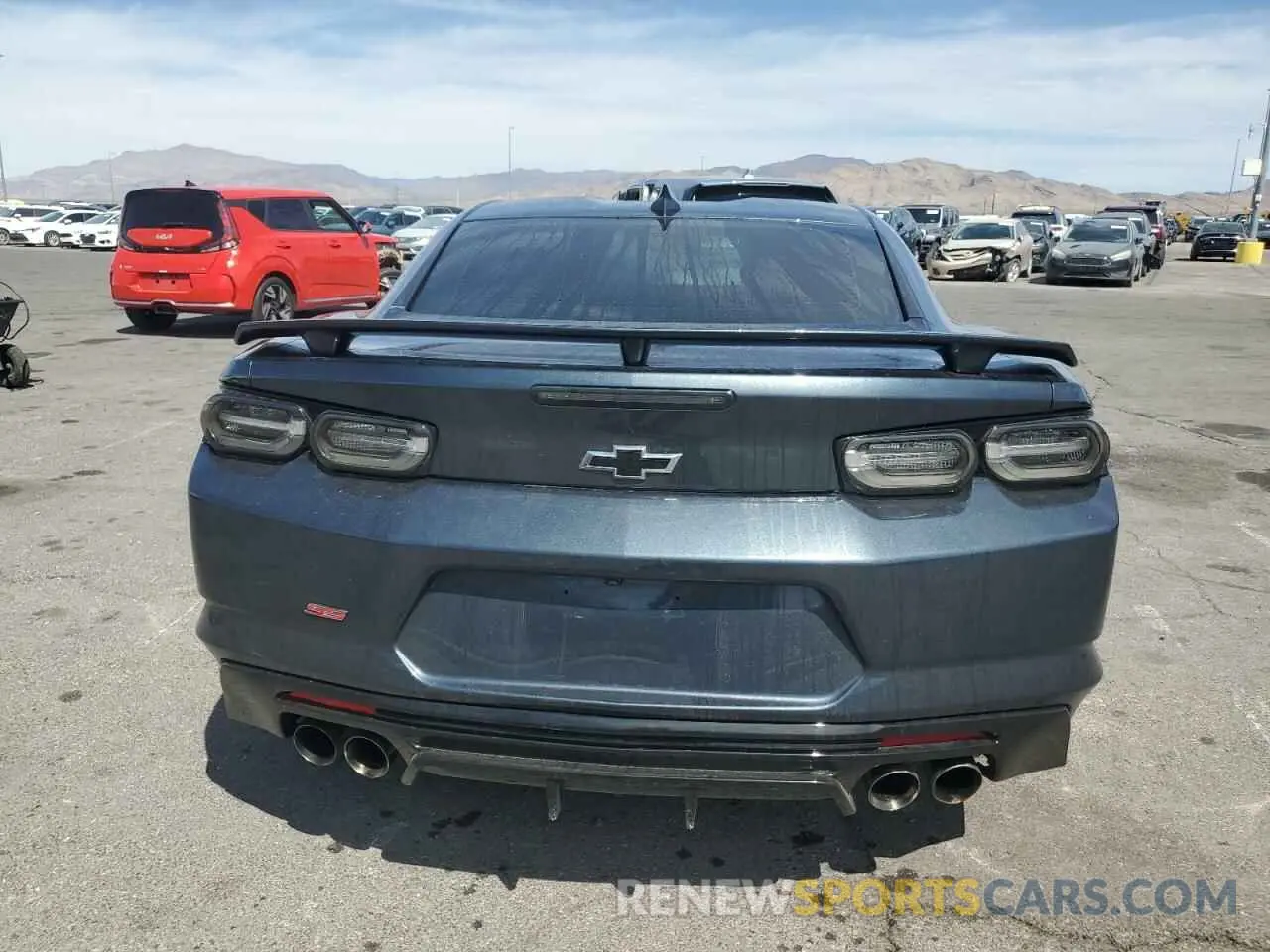 6 Photograph of a damaged car 1G1FF1R7XK0130491 CHEVROLET CAMARO 2019