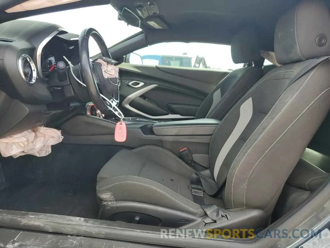7 Photograph of a damaged car 1G1FF1R7XK0130491 CHEVROLET CAMARO 2019