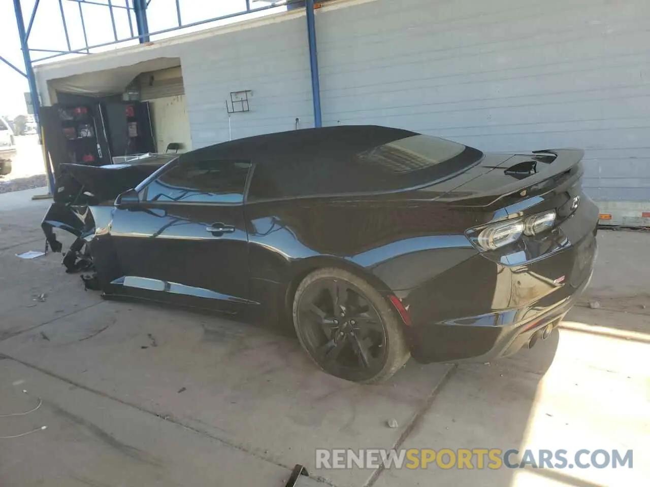 2 Photograph of a damaged car 1G1FF3D73K0128973 CHEVROLET CAMARO 2019