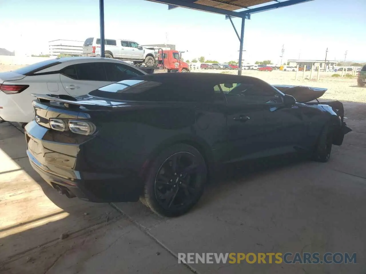 3 Photograph of a damaged car 1G1FF3D73K0128973 CHEVROLET CAMARO 2019