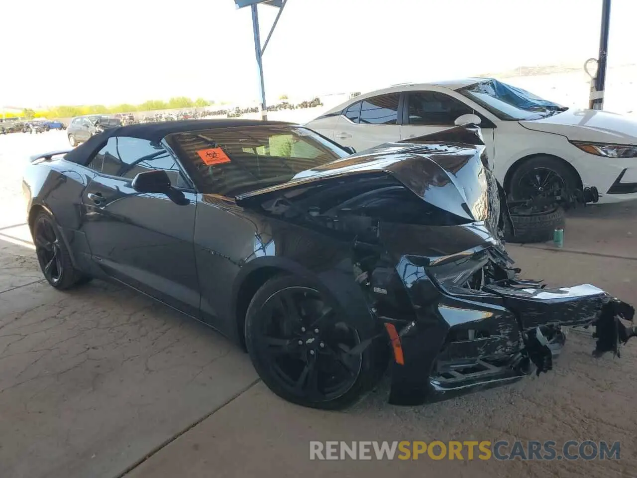4 Photograph of a damaged car 1G1FF3D73K0128973 CHEVROLET CAMARO 2019