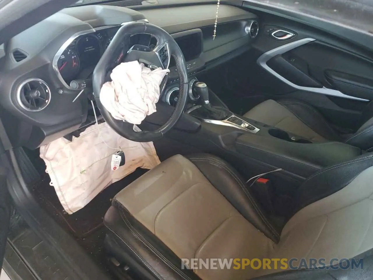 8 Photograph of a damaged car 1G1FF3D73K0128973 CHEVROLET CAMARO 2019